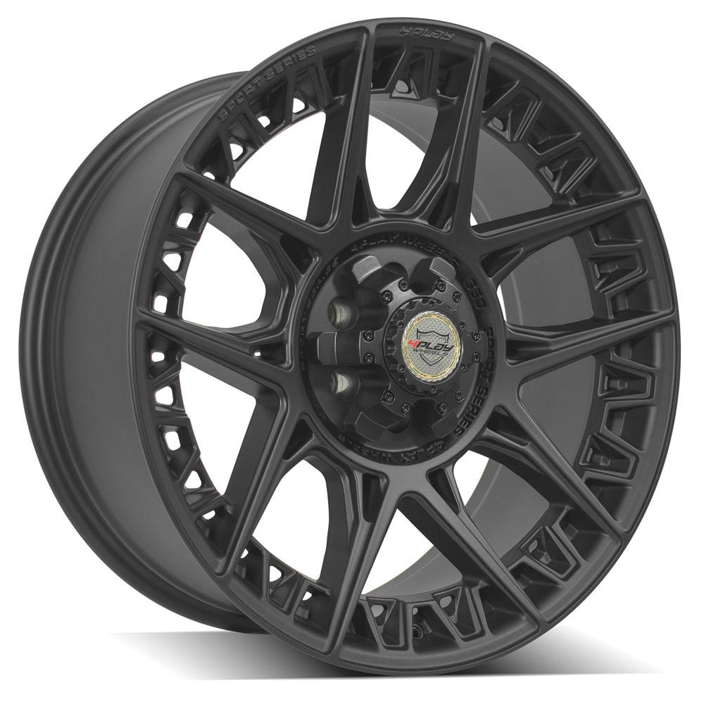 20x9 4PLAY 4PS50 Satin Black Wheel 6x120 (0mm)
