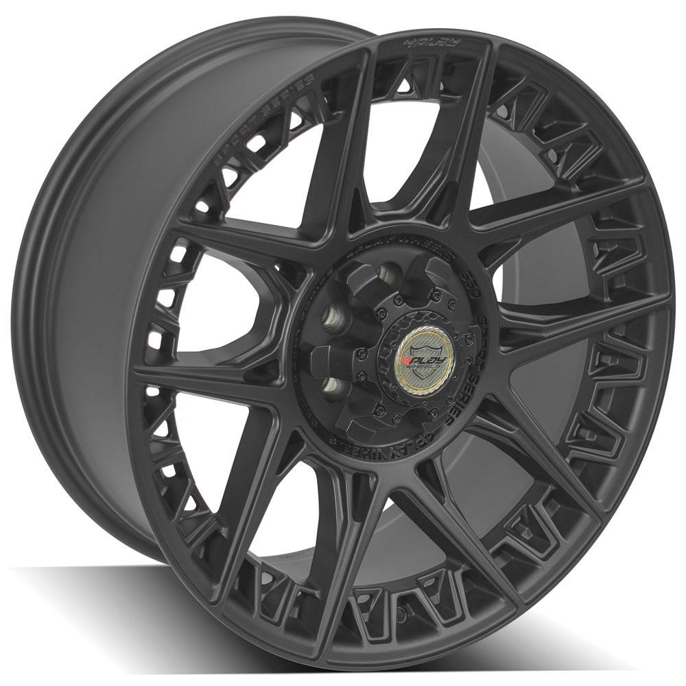 20x9 4PLAY 4PS50 Satin Black Wheel 6x120 (0mm)