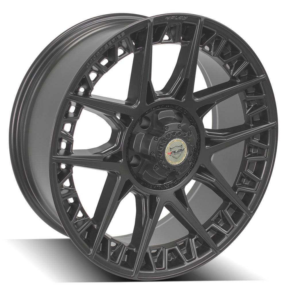 22x9 4PLAY 4PS50 Satin Black Wheel 5x5/5x5.5 (0mm)