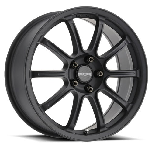 18x9.5 Method MR503 Rally Matte Black Wheel 5x4.5 (40mm)