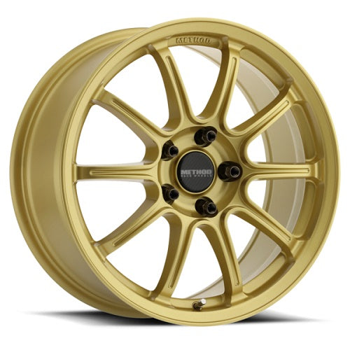 18x8 Method MR503 Rally Gold Wheel 5x4.5 (42mm)
