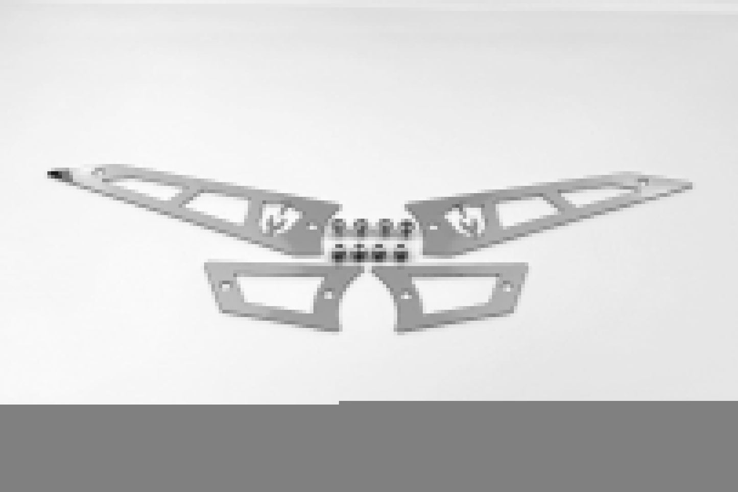 McGaughys Replacement Stainless Steel Badges for Upper Control Arms 2019-2024 Silverado/Sierra 1500