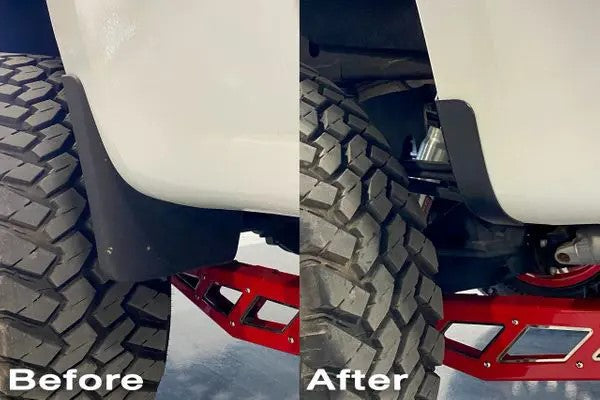 McGaughys Mud Flap Delete Kit 2019-2024 Chevrolet Silverado 1500