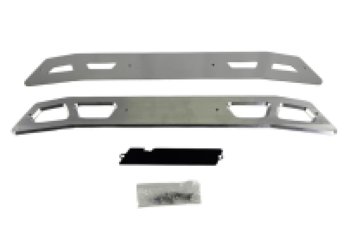 McGaughys Billet Face Plate for Crossmember 2020-2025 Silverado/Sierra 2500/3500 4 Inch Lift Raw Finish
