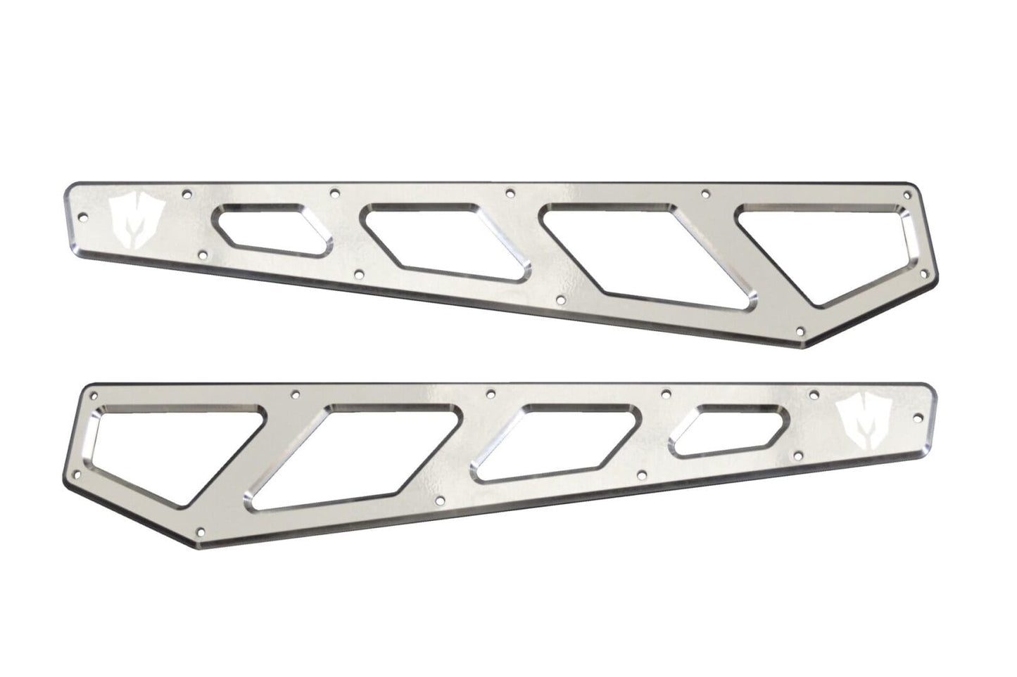 McGaughys Billet Face Plates for Radius Arms 2005-2022 Ford F250/F350 Raw Finish