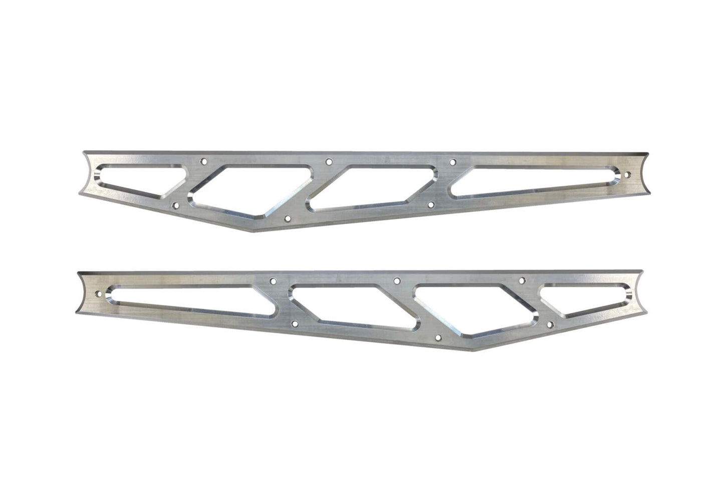 McGaughys Billet Face Plates for Compression Struts 1999-2018 Silverado/Sierra 1500 Raw Finish