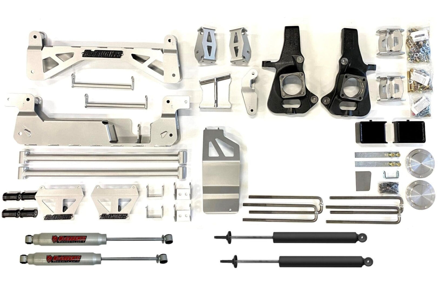 McGaughys 7-9 Inch Premium Lift Kit 2002-2010 Silverado/Sierra 2500 4WD Gas