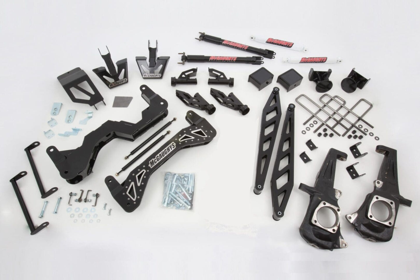 McGaughys 7-9 Inch Premium Lift Kit 2011-2019 Silverado/Sierra 2500 2WD Gas/Diesel