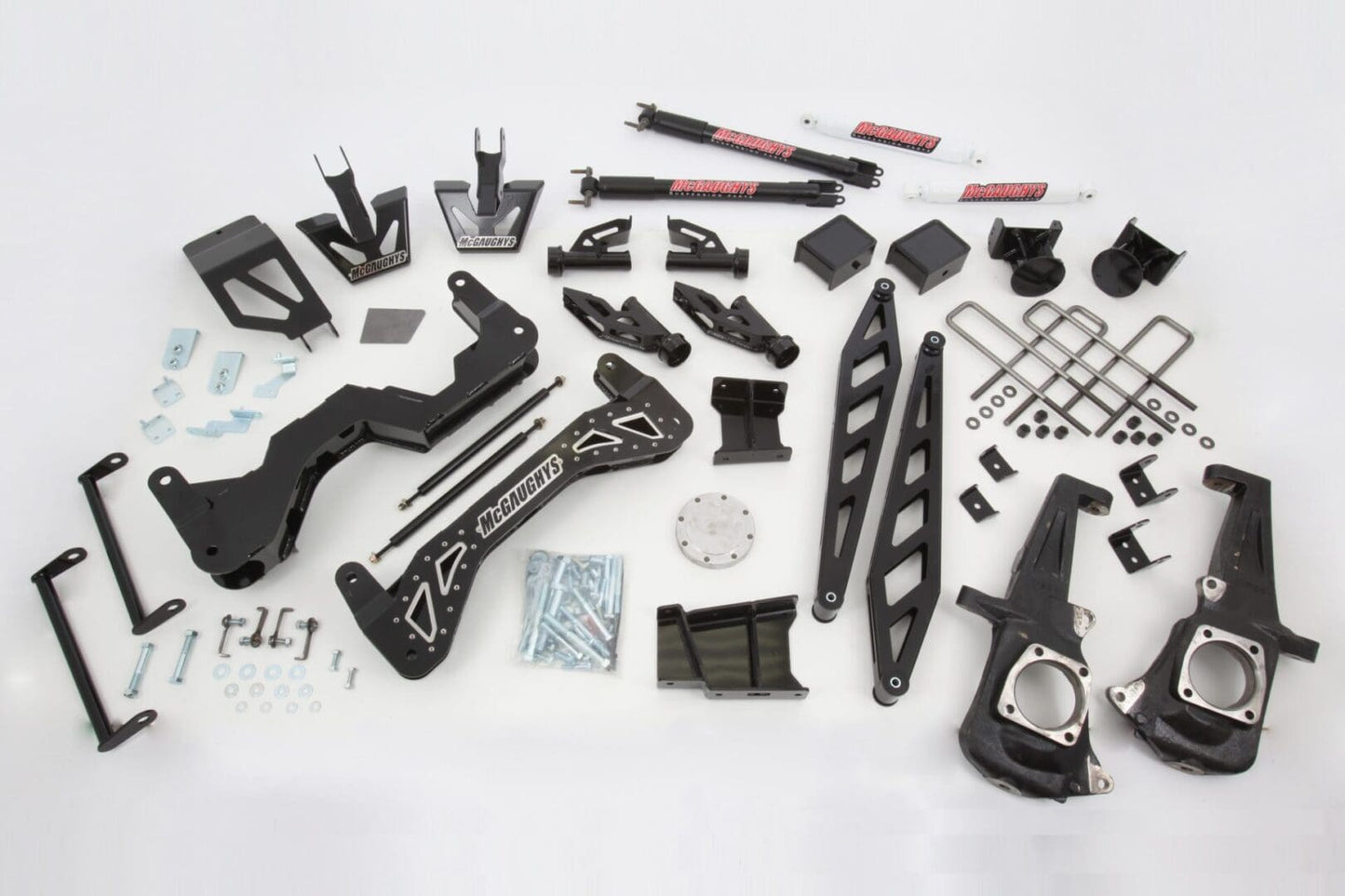McGaughys 7-9 Inch Premium Lift Kit 2011-2019 Silverado/Sierra 3500 4WD