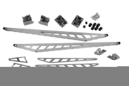 McGaughys Traction Bar Kit 2020-2025 Silverado/Sierra 3500 Long Bed Raw Finish