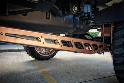 McGaughys Traction Bar Kit 2020-2025 Silverado/Sierra 3500 Long Bed Raw Finish