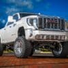 McGaughys 7-9 Inch Premium Lift Kit with M84 RR Shocks 2020-2025 Silverado/Sierra 2500 2WD/4WD