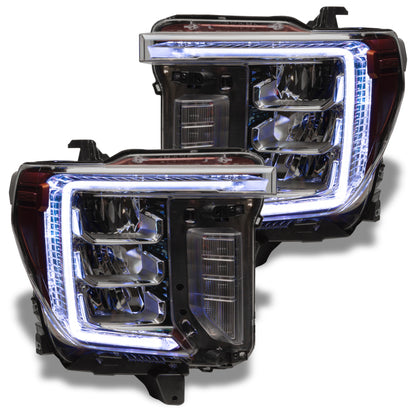 Oracle 20-21 GMC Sierra 2500/3500 HD RGB+W Headlight DRL Kit - w/ BC1 Controller