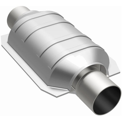 MagnaFlow Univ Cat Conv 2in Inlet/Outlet Center/Center Oval 9in Body L/6.5in Width/13in OA Length