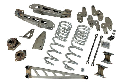 McGaughys 10 Inch Premium Lift Kit with Radius Arms 2014-2018 Dodge Ram 2500 4WD Raw Finish