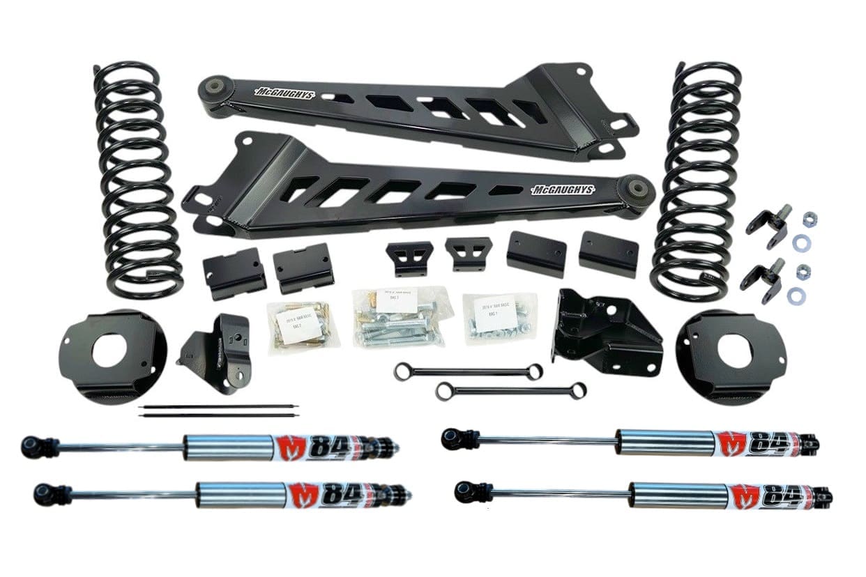 McGaughys 4 Inch Premium Lift Kit 2019-2026 Dodge Ram 2500 4WD with Rear Air Suspension