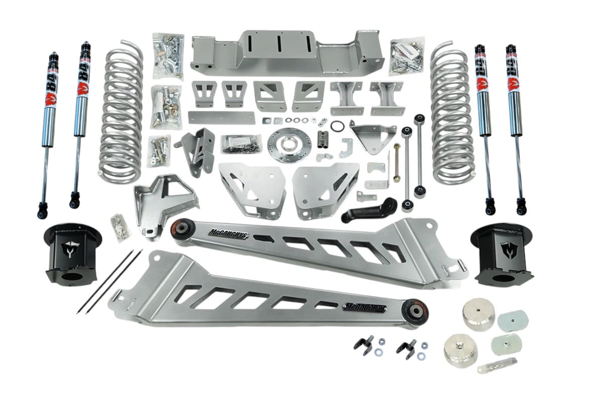 McGaughys 8 Inch Premium Lift Kit 2019-2024 Dodge Ram 2500 Radius Arms 4WD with Rear Air Suspension