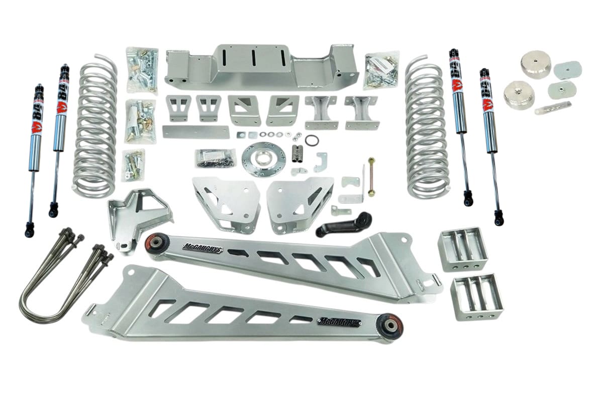 McGaughys 8 Inch Premium Lift Kit 2019-2024 Dodge Ram 3500 Radius Arms 4WD