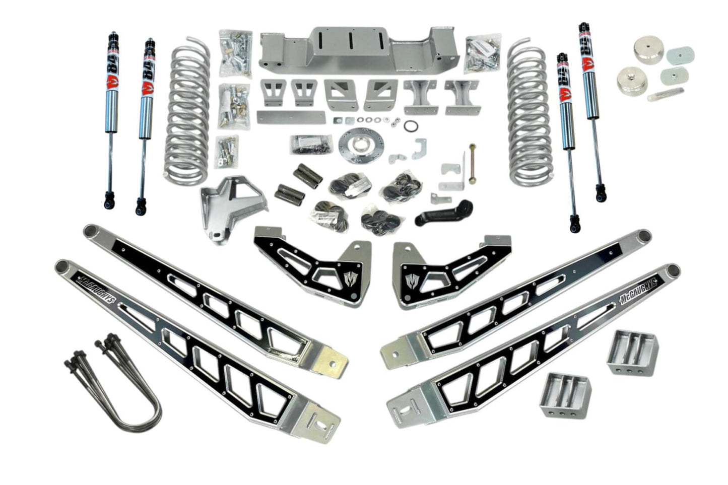 McGaughys 8 Inch Premium Lift Kit 2019-2024 Dodge Ram 3500 4-Link Kit 4WD