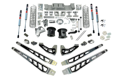 McGaughys 8 Inch Premium Lift Kit 2019-2024 Dodge Ram 2500 4-Link Kit 4WD with Rear Air Suspension