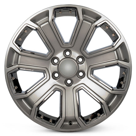 22x9 Road Roady RRW-05660 Silver Aluminum Wheel 6x5.5 (31mm)