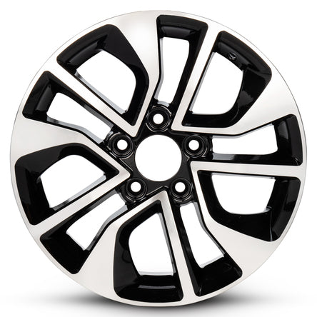 16x6.5 Road Ready Wheels RRW-64054 Black Aluminum Wheel 5x4.5 (45mm)