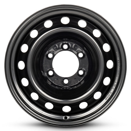 17x7 Road Ready Wheels RRW-69564 Black Steel Wheel 6x5.5 (14mm)