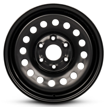17x7.5 Road Ready Wheels RRW-8072 Black Steel Wheel 6x5.5 (30mm)