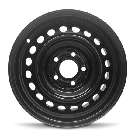15x6 Road Ready Wheels RRW-64891B Black Steel Wheel 5x4.5 (52.5mm)