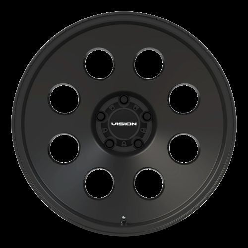 15x10 Vision 56 Midway Satin Black Wheel 5x4.5 (-25mm)