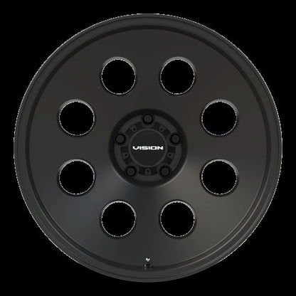 16x10 Vision 56 Midway Satin Black Wheel 5x4.5 (-25mm)