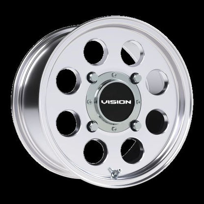 14x7 Vision ATV/UTV 56 Midway Polished Wheel 4x156 (38mm)