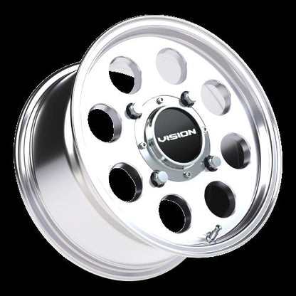 15x7 Vision ATV/UTV 56 Midway Polished Wheel 4x156 (13mm)
