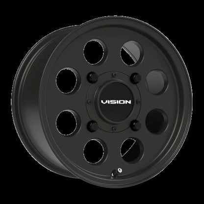 15x7 Vision ATV/UTV 56 Midway Satin Black Wheel 4x156 (13mm)