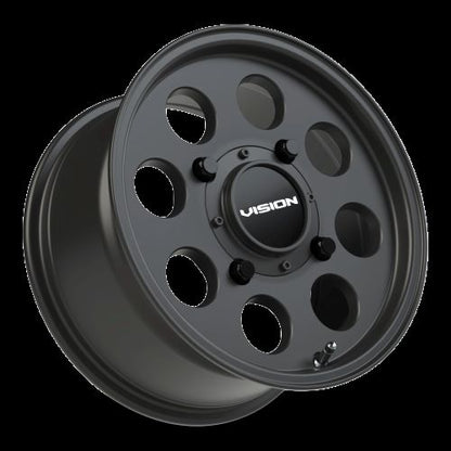 15x7 Vision ATV/UTV 56 Midway Satin Black Wheel 4x156 (13mm)