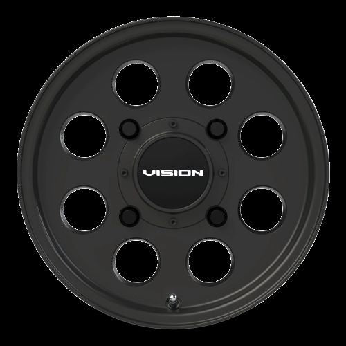 15x7 Vision ATV/UTV 56 Midway Satin Black Wheel 4x156 (13mm)
