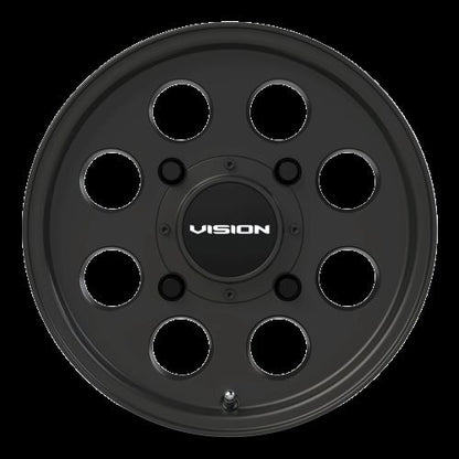 15x7 Vision ATV/UTV 56 Midway Satin Black Wheel 4x156 (13mm)