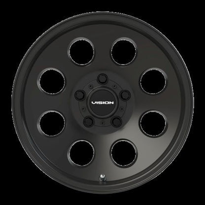 15x10 Vision ATV/UTV 56 Midway Satin Black Wheel 5x4.5 (15mm)
