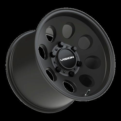 15x10 Vision ATV/UTV 56 Midway Satin Black Wheel 6x5.5 (15mm)