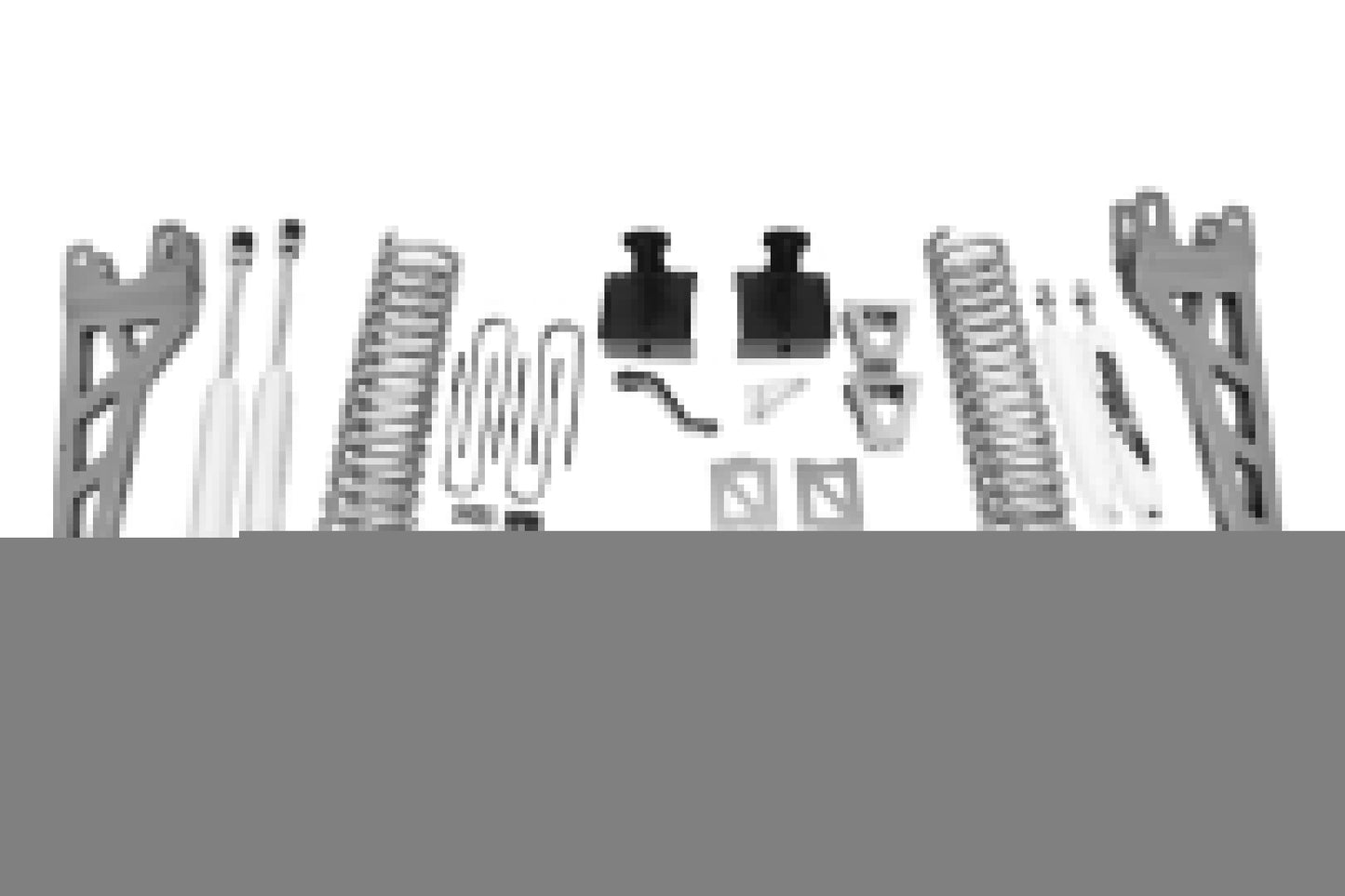 McGaughys 6 Inch Phase 2 Lift Kit 2005-2007 Ford F250 4WD