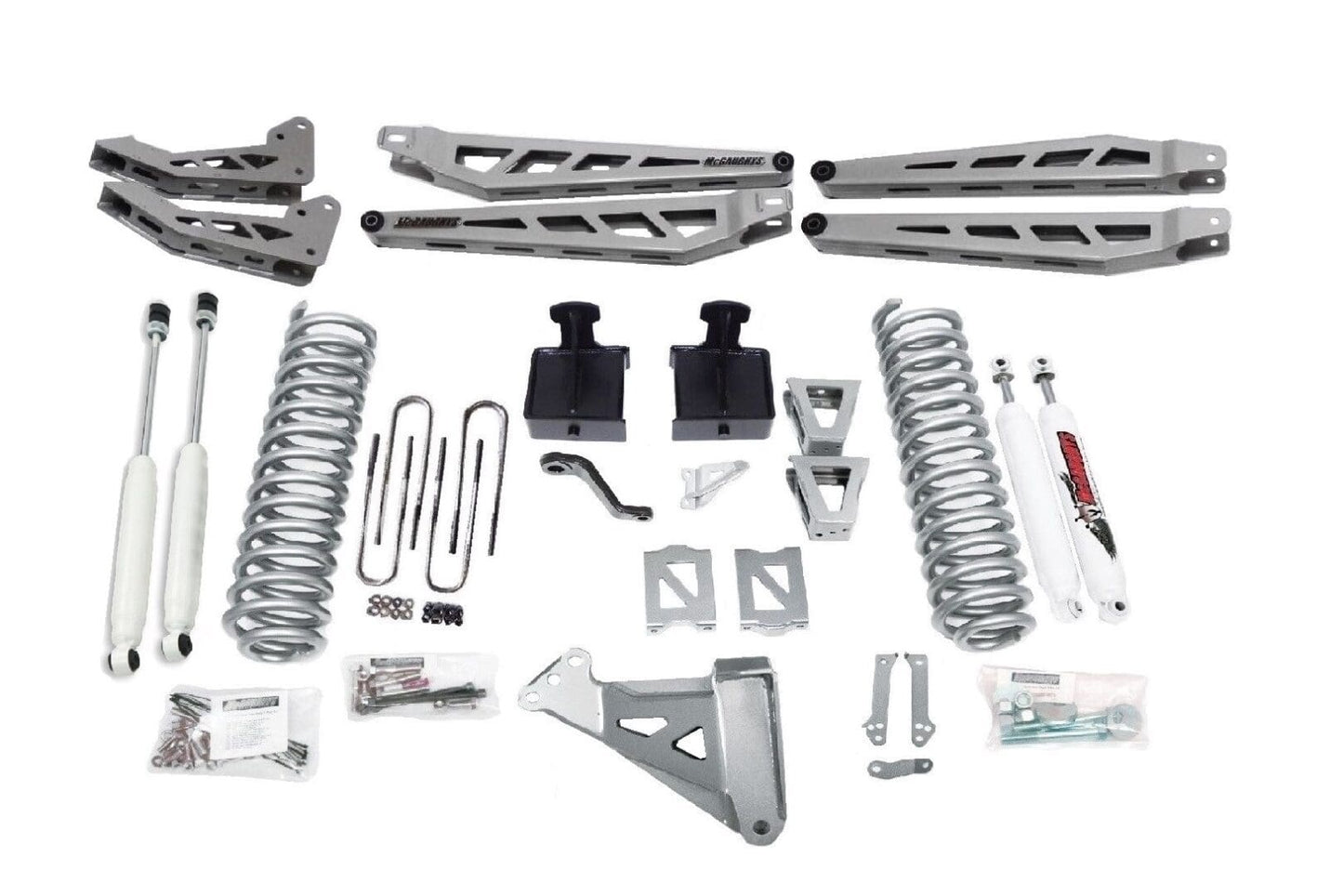 McGaughys 6 Inch Phase 3 Lift Kit 2005-2007 Ford F250 4WD