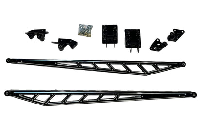 McGaughys Premium S/S Traction Bar Kit 2023-2024 Ford F250 Short Bed