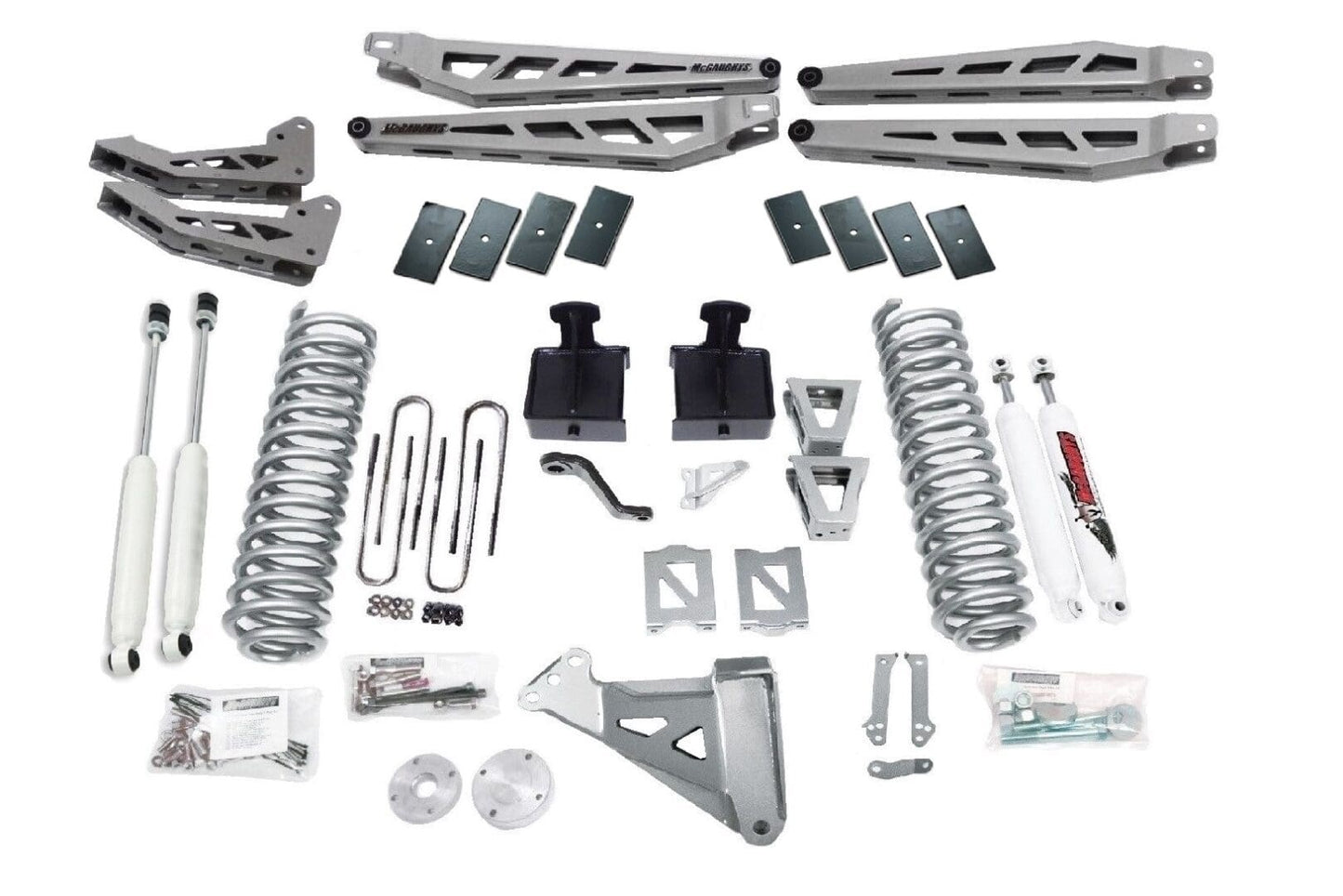 McGaughys 8 Inch Phase 3 Lift Kit 2005-2007 Ford F350 4WD