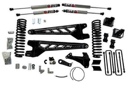 McGaughys 4.5 Inch Premium Lift Kit S/S Black 2023-2024 Ford F350 4WD