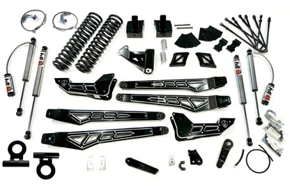 McGaughys 8 Inch Premium S/S Black Lift Kit 2023-2024 Ford F450 4WD