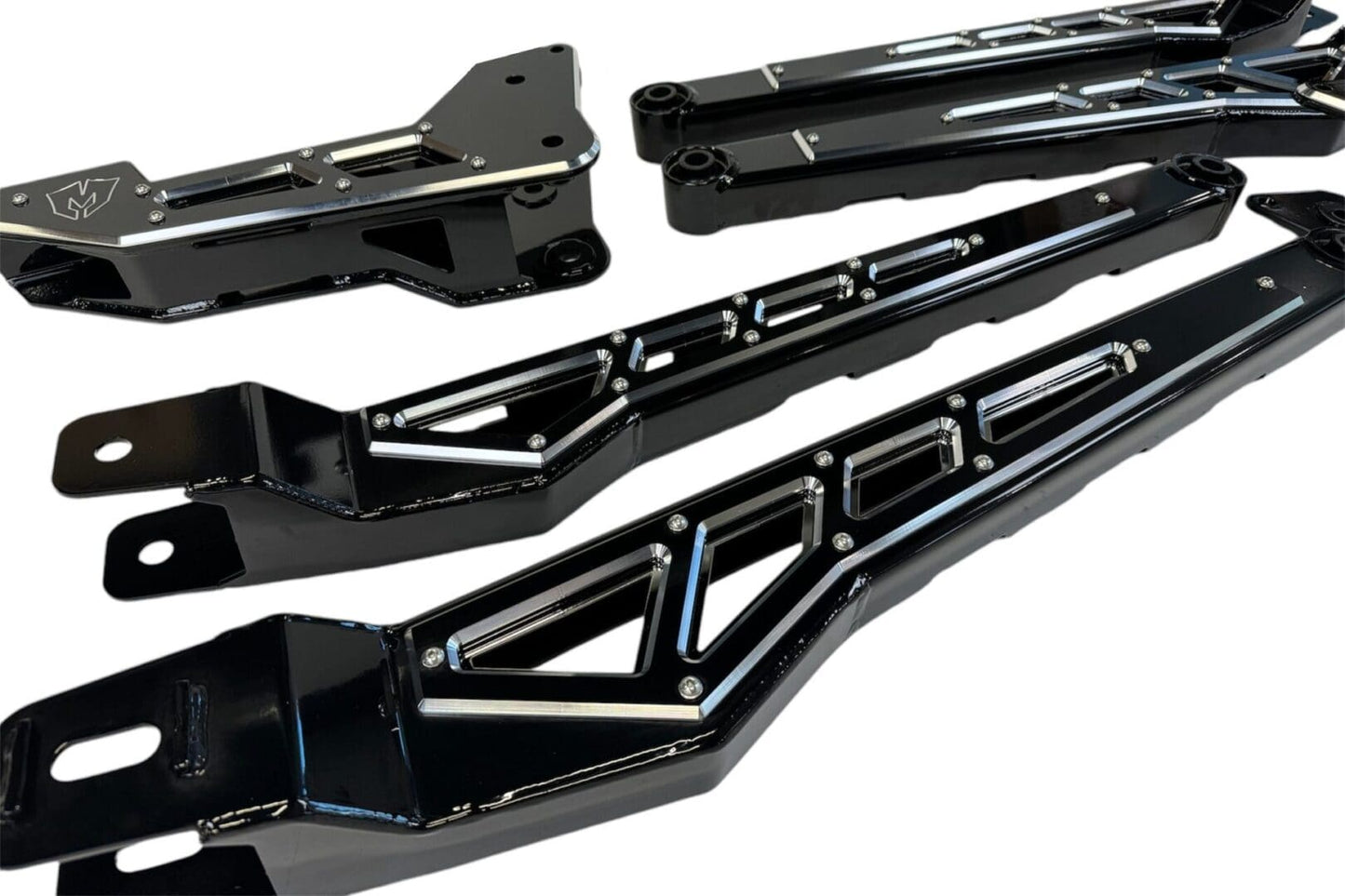 McGaughys 8 Inch Premium S/S Black Lift Kit 2023-2024 Ford F450 4WD