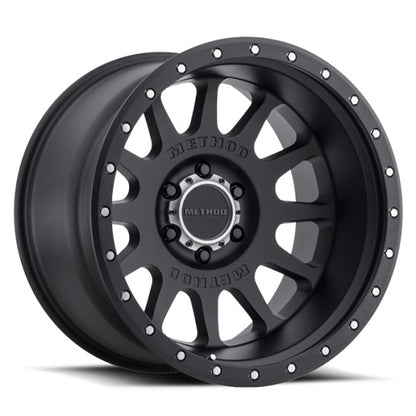 20x12 Method MR605 NV Matte Black Wheel 5x5 (-52mm)
