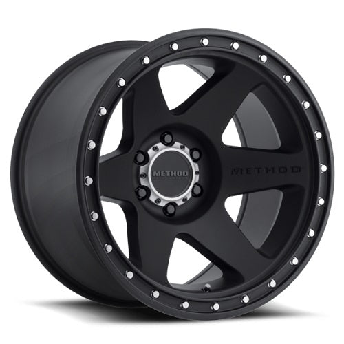 20x10 Method MR610 Con 6 Matte Black Wheel 8x6.5 (-24mm)