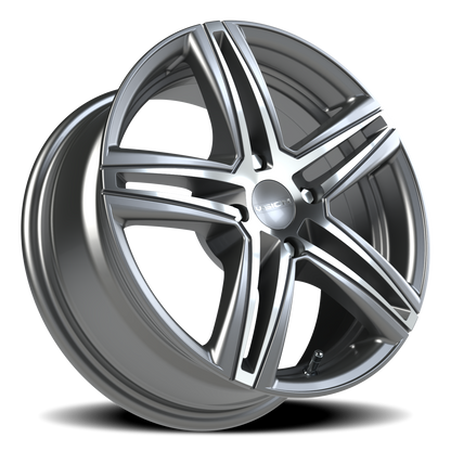 15x6.5 Vision 640 Nitrous Gunmetal Machined Face Wheel 4x100 (38mm)