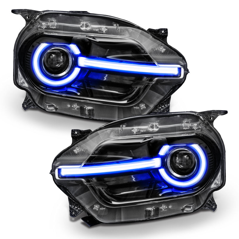 Oracle 2021 Ford Bronco Sport RGB+W Headlight DRL + Halo  - ColorSHIFT w/ RF Controller